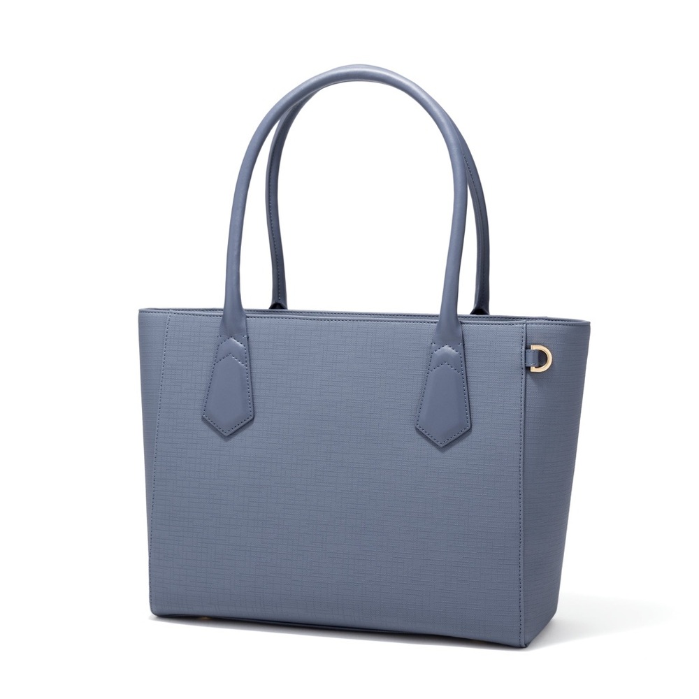 Dagne Dover Blue Signature Tote.